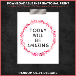 Inspirational Prints - shop.randomolive.com